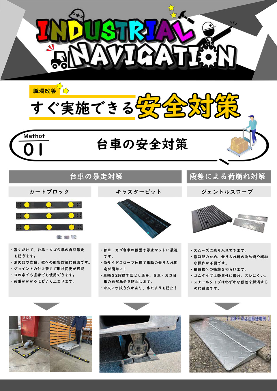 INDUSTRIAL NAVIGATION【安全対策】